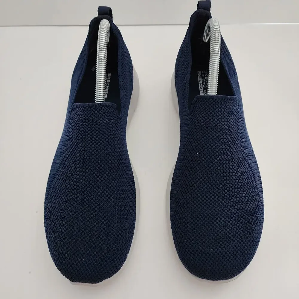 Skechers‎ Air Cooled GO WALK Joy Vela blue slip on comfort shoes womens size 10